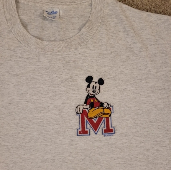Mickey Mouse Velva Sheen vintage T-shirt Vintage size xl made in usa. - Picture 4 of 8